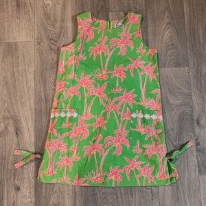 Lilly Pulitzer palm tree shift dress